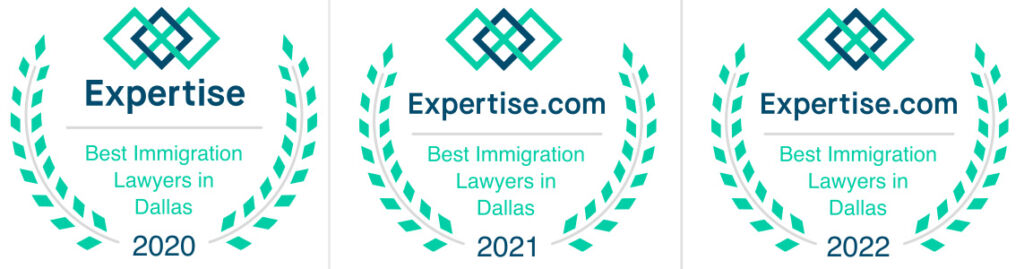 Best Immigration Lawyer in Dallas Award - Ahluwalia Dallas & Houston