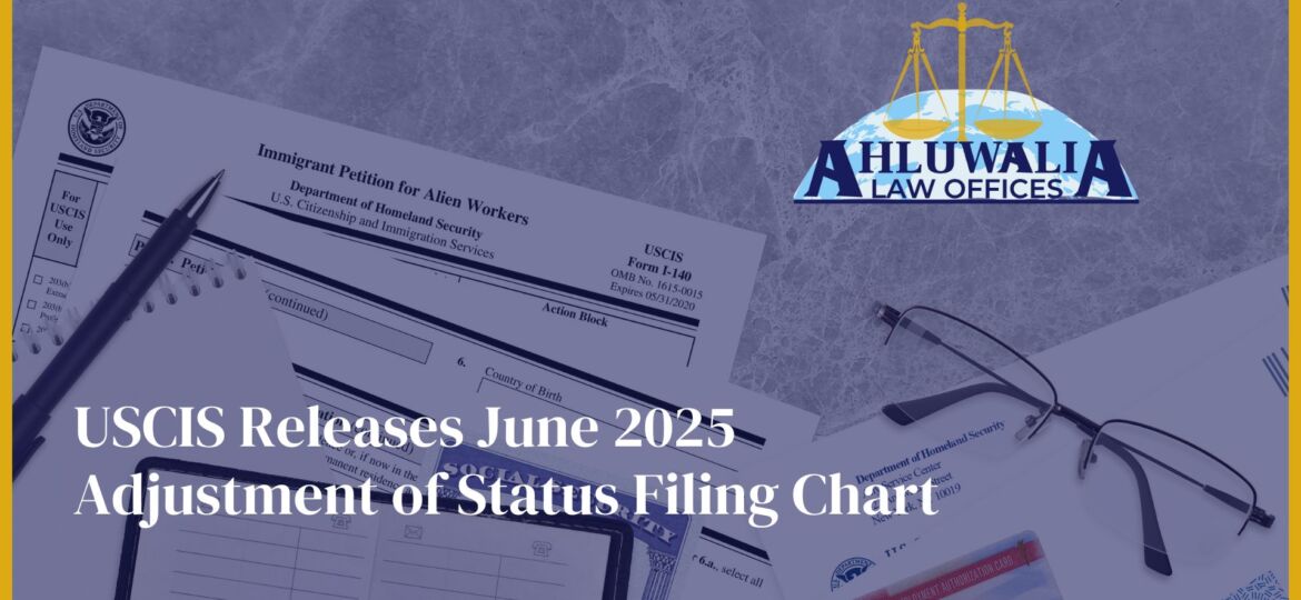USCIS Releases June 2025 Adjustment of Status Filing Chart