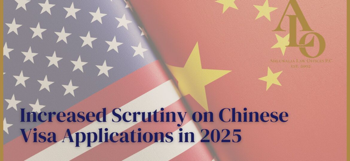 Chinese Visa Application Scrutiny