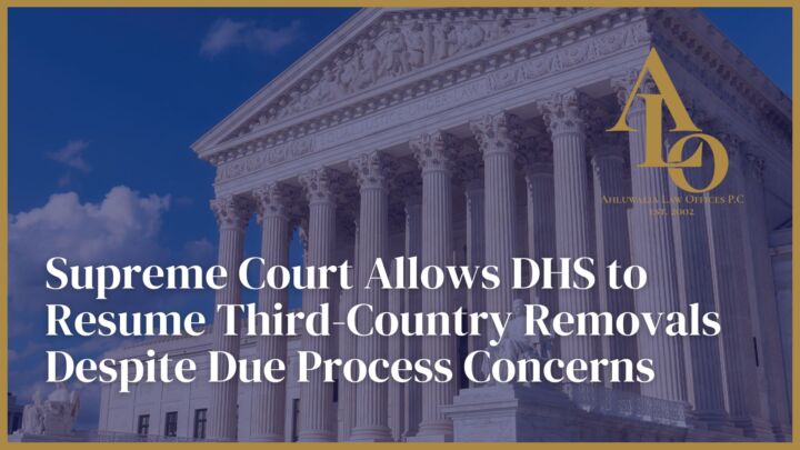 DHS Can Resume Third-Country Removals After SCOTUS Stay