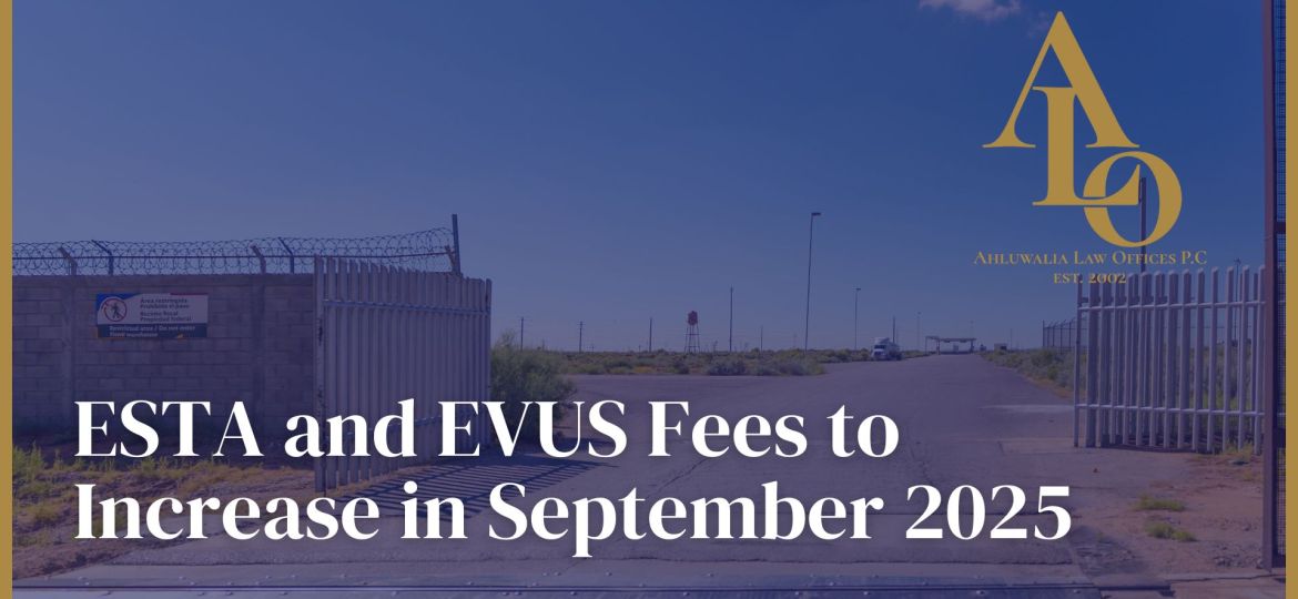 ESTA and EVUS Fees to Increase in September 2025