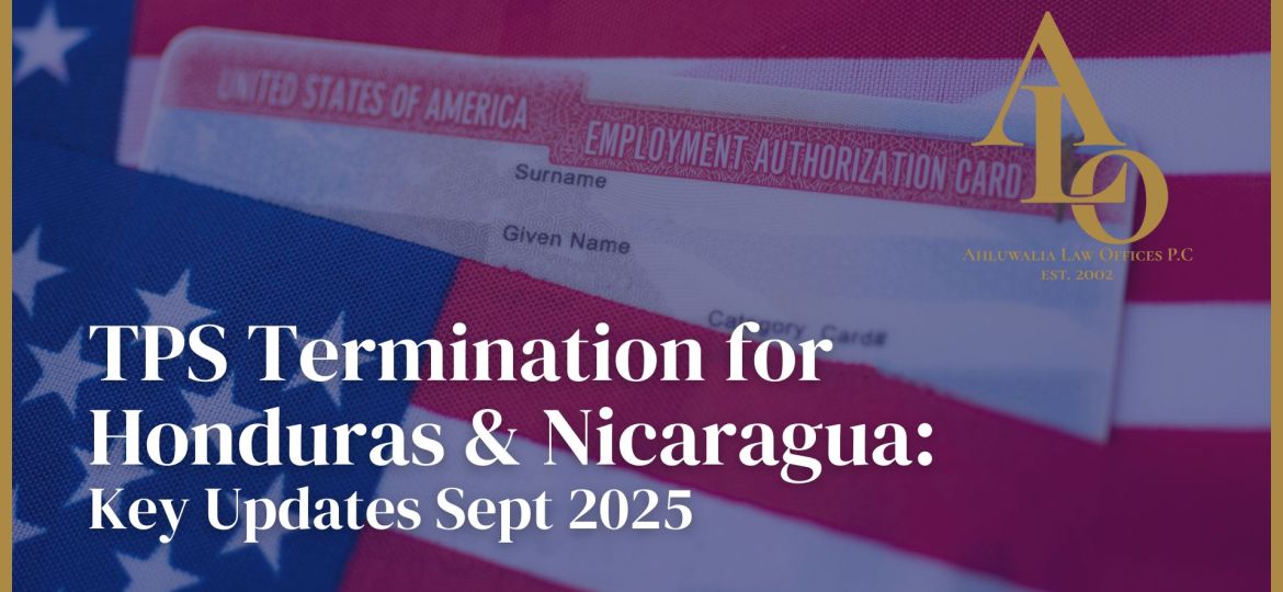 TPS Termination for Honduras and Nicaragua: Key Updates