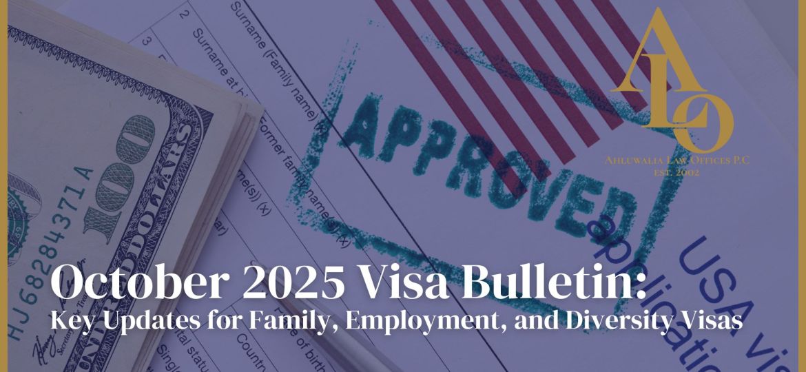 October 2025 Visa Bulletin: Key Updates for Family, Employment, and Diversity Visas