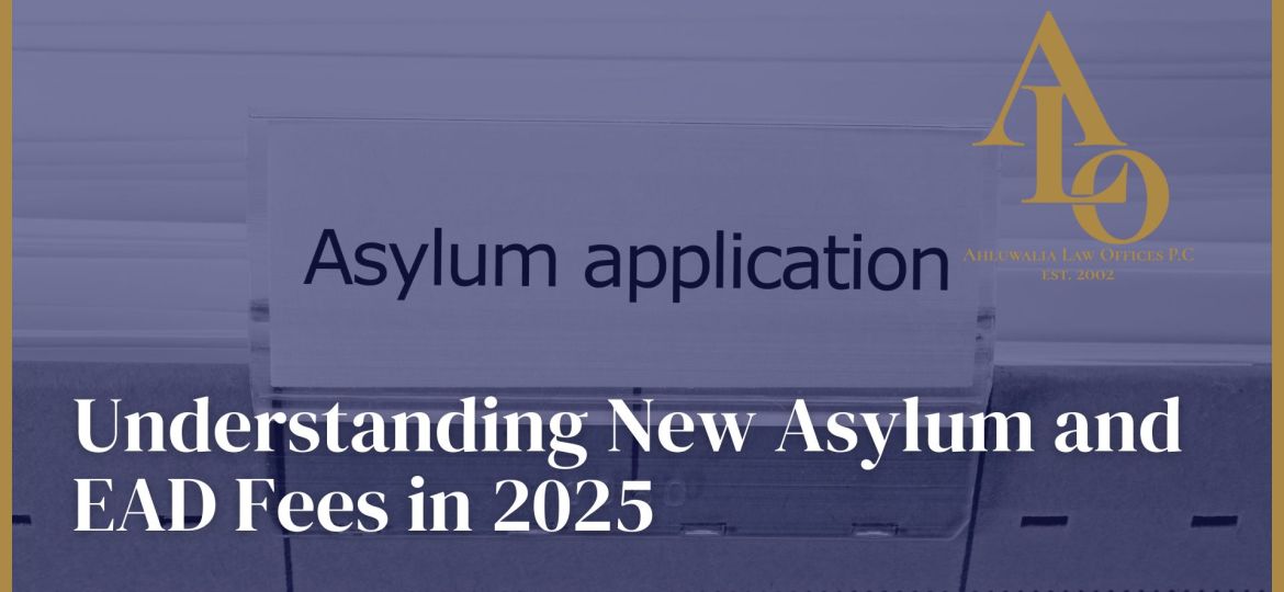 Understanding New Asylum and EAD Fees in 2025