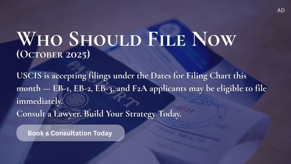 October 2025 Green Card filing update