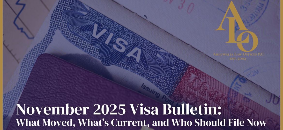 November 2025 Visa Bulletin: What Moved, What’s Current, and Who Should File Now