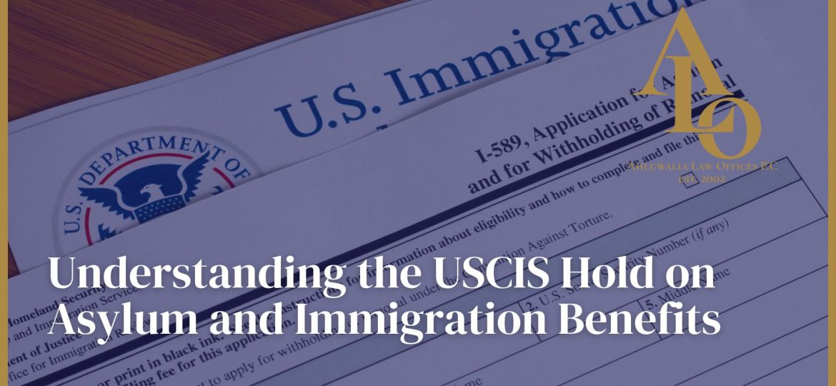 Understanding the USCIS Hold on Asylum and Immigration Benefits