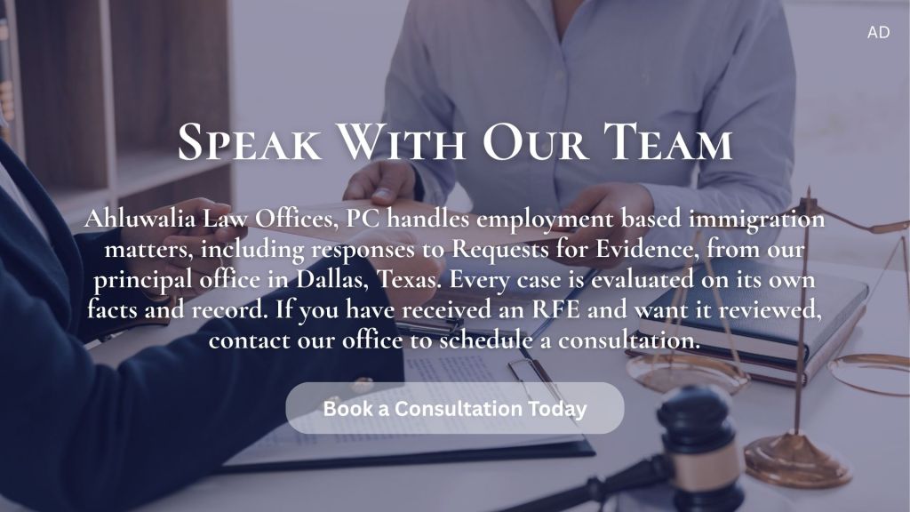 USCIS EB-1A RFE